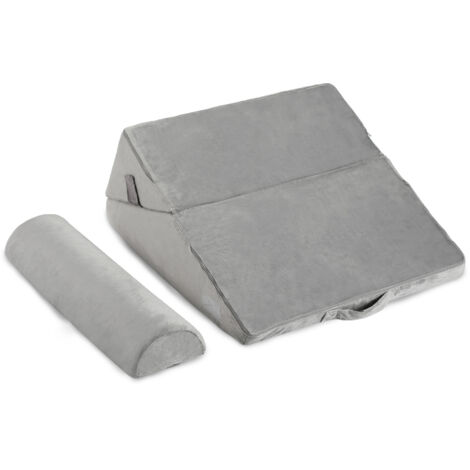 2pcs Coussin de Soutien Lombaire Ergonomique, Support Dorsal en Mousse