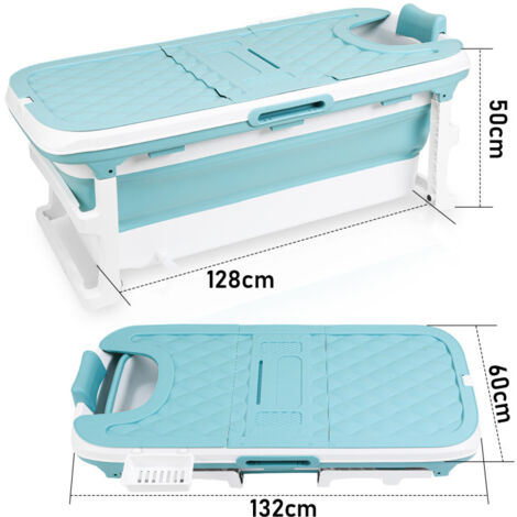 Baignoire Pliable Portable – Chaude Et Universelle – Adultes Et Enfants