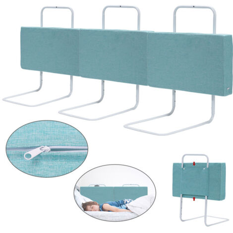 Barrière De Lit Réglable En Hauteur 50 Cm Anti-chute Tube En Acier Reglable De 40 A 60 Cm Pour Lit D Enfant Lit De Parent Vert Marin 90489419 Barrière De Lit Réglable En Hauteur 50 Cm Anti-chute Tube En Acier Reglable De 40 A 60 Cm Pour Lit D Enfant Lit De Parent Vert Marin 90489419