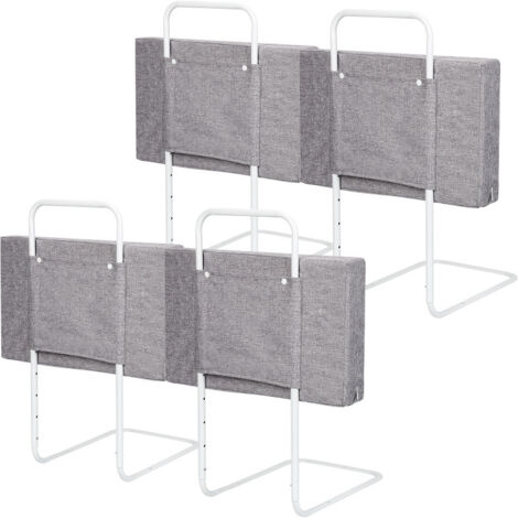 TolleTour 4x50cm Barrières De Lit Bébé, 200cm Barriere De Securite Enfant Lit Reglable En Hauteur Armature De Lit Pour Les Tout Petitsvert 28cm 83737224