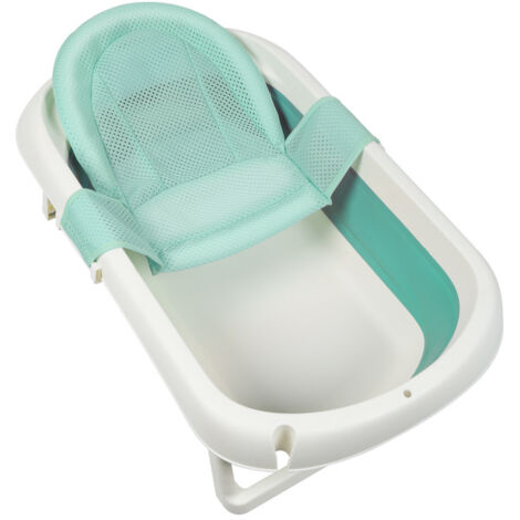 Baignoire Bébé Pliable Portable – Pour 0 à 6 Ans – Valve De Vidange – Économie D’espace – Isolation Thermique – Pour Douche, Jardin, Voyages - 4