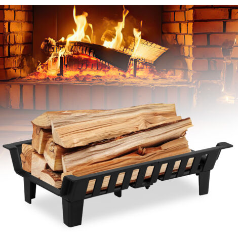 Grille De Cheminée En Acier - 2 Tailles (30x19 Cm Ou 40,9x24,9 Cm) - Pour Poêle à Bois, Cheminée - Circulation D'air Optimale, Sécurité Renforcée