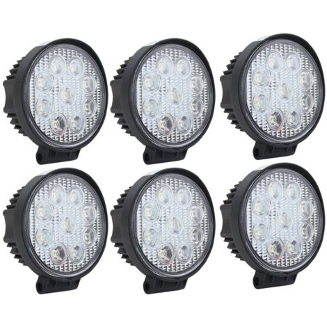 Faro Faretto 48W 16 LED Quadrato per AUTO JEEP BARCA 12V IP67 Faro Faretto 48W 16 LED Quadrato per AUTO JEEP BARCA 12V IP67