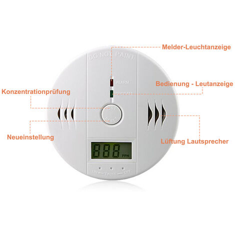 SWANEW 3x Détecteurs de fumée Alarme Incendie Intelligente Conforme à la Norme européenne