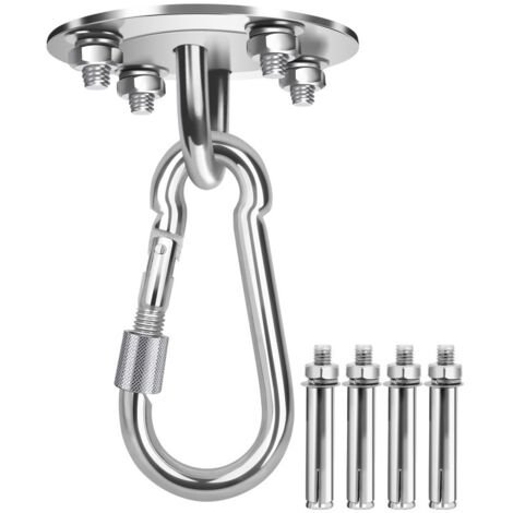 Ensemble de Balançoire Suspendue, Acier Inoxydable Capacité