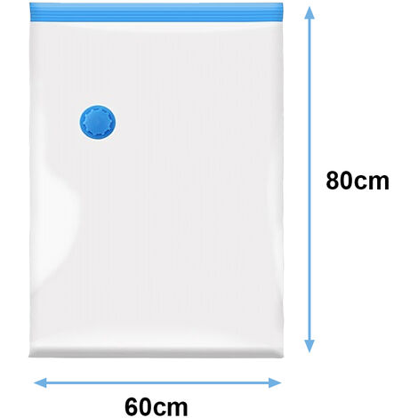 EINFEBEN Lot de 5 sac de rangement，60x80cm sac d'aspirateur