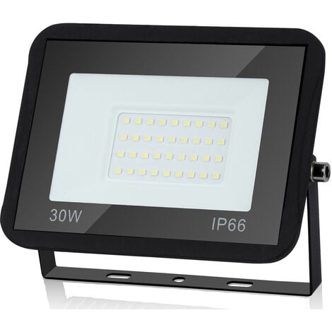 Spot LED extérieur encastrable étanche IP6 carré pas besoin de