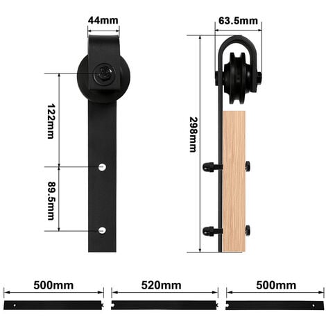 Kit de montage pour l'amortisseur de porte sur portes en verre