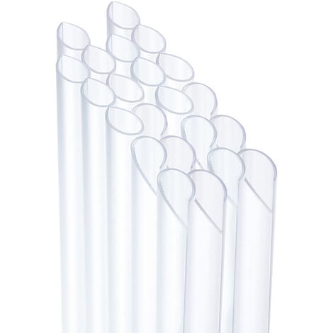 Swanew X Rails De Serrage Bandes D Intimit Clips De Fixation En Pvc Jardin Blanc