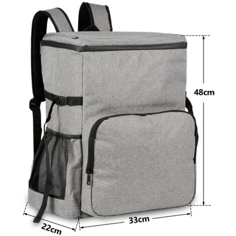 Sac à Dos Isotherme à Glacière Repas Glacière et Étanche à Deux Étages pour Camping, randonnée Sac à Dos Isotherme à Glacière Repas Glacière et Étanche à Deux Étages pour Camping, randonnée