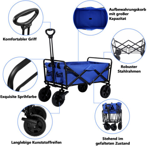 Chariot De Jardin Inclinable Divit GW4 – 180 Kg, Transport Robuste