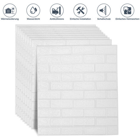 Papier peint,big grey brick-45cmX1m--Papier Peint Auto-adhésif En