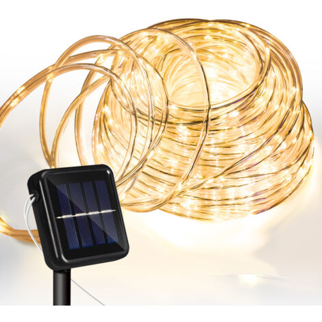 Tuyau Lumineux LED Fiqops 20M - Guirlande Flexible Étanche Avec 8 Modes Pour Déco Intérieur/Extérieur