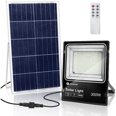 LMS-085 Lampione da giardino a energia solare con pannello incluso