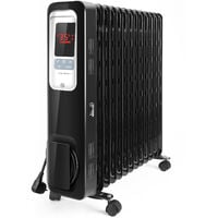 Radiatore Ad Olio Da 2500W. Radiatore Elettrico 13 Elementi Con Schermo a  LED, T