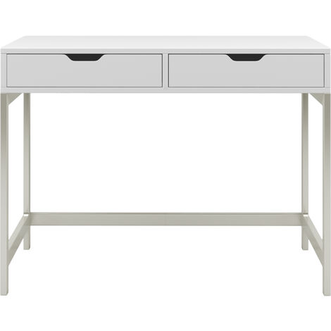 Computer Desk Dressing Table with 2 Drawers Work Table Home Office ...