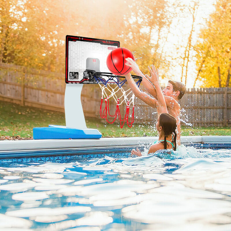 Canestro Basket da Camera Bambini Giochi da Giardino Mini Canestro Basket  Set Interno con la Sfera e la Pompa Giocattolo Sportivo Giochi Bambini  Bambino 6 7 8 9 Anni – Giochi e