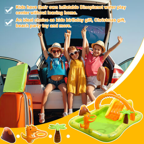 Randaco Play Center Gonfiabile Centro Giochi Acquatici 650 litri  246x193x110cm