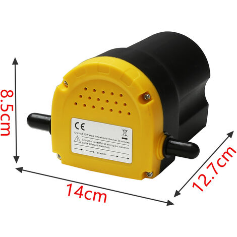 Randaco Pompa elettrica di drenaggio dell'olio diesel e motore - pompa di  estrazione dell'olio, pompa