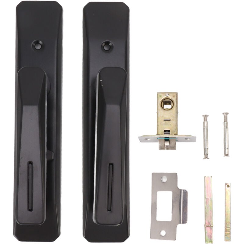 Rectangular Door Handle Locks Privacy Door Levers Reversible Gate