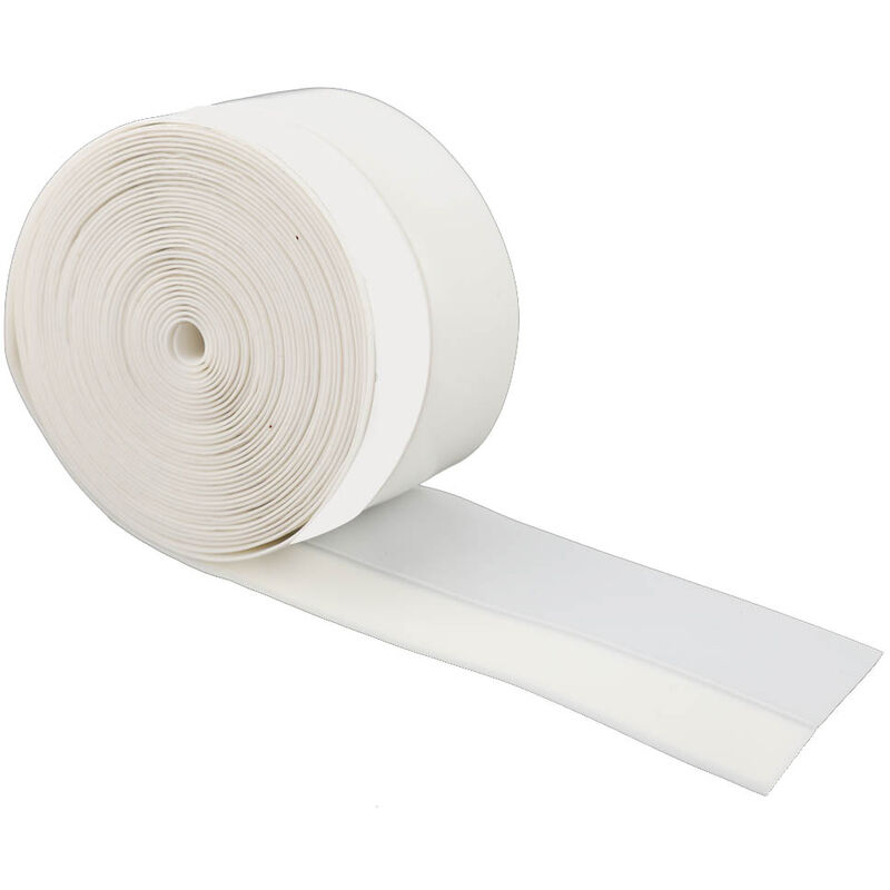 10.5m WHITE Self Adhesive EVA Foam Sticky Strip Tape Seals 3-8mm