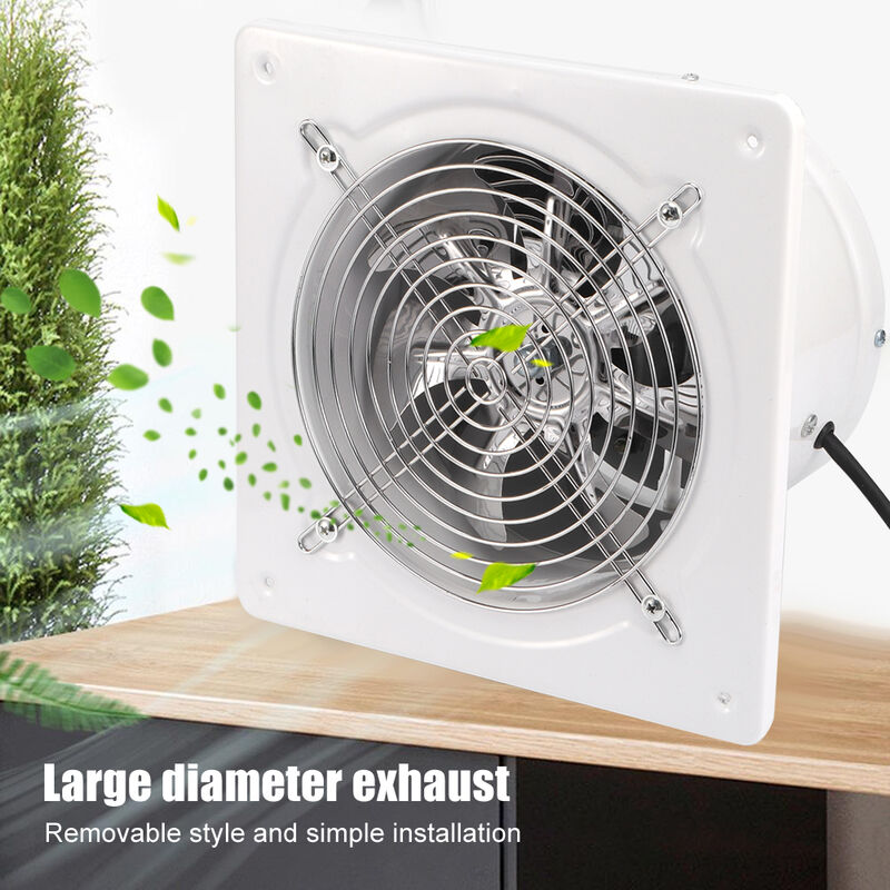 7 inch 180mm Exhaust Fan, Ceiling/Window/Wall Exhaust Fan 220V 50W  Industrial Extractor Fan for Kitchen Bathroom Bedroom