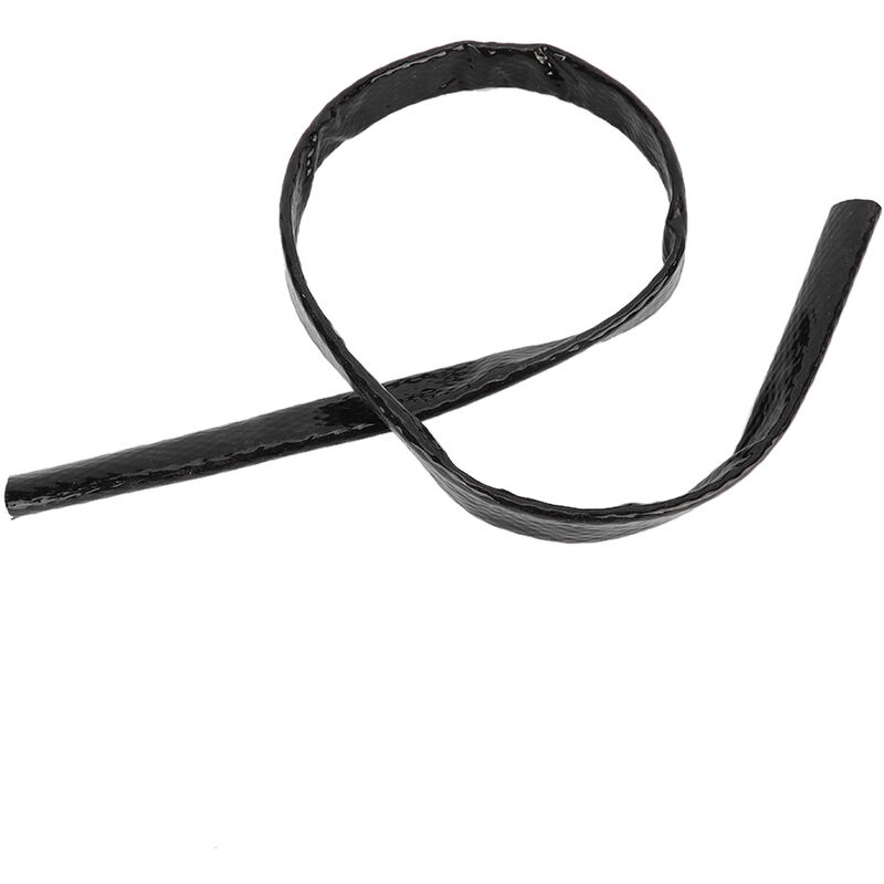 3.3ft Black Heat Fire Sleeve Fire Braid Flame Heat Shield 5/8 ID 0.6in Fits  AN10 Fuel Hose