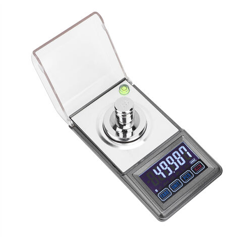 Digital Milligram Pocket Powder Gram Scale 50/0.001g For Gold