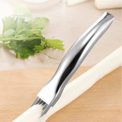 Scallion Slicer 12 Stainless Steel Sharp Blade Small Scallion