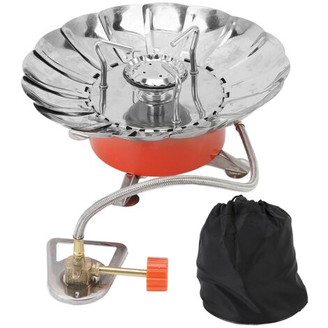 Mini Camping Stove 2800W Folding Leg Design Portable Camping Stove for Hiking  Backpacking Outdoor Activities