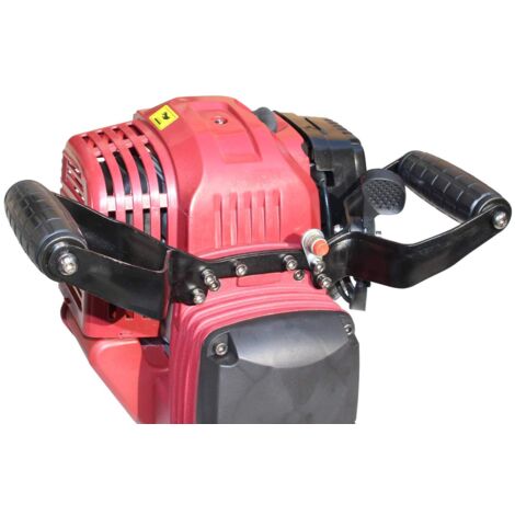 Varan Motors - NEGJH-04 Martillo neumático cincelador Martillo de demolición térmico 52cc 2.4CV 55 joules + 2 cinceles