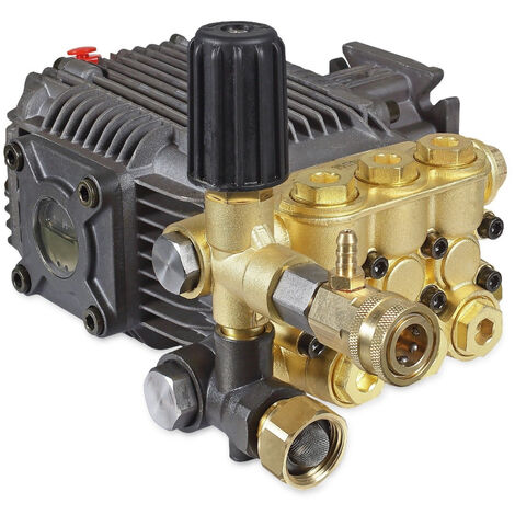 Varan Motors - HP-Pump-28mm Bomba axial 3000Psi 205 bar p. ej. para limpiadores de alta presión, eje de salida 28mm