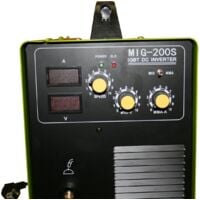 Varan Motors - var-mig200s-2 Soldadora Inverter 2 en 1 MIG + MMA, 200A+ accesorios - Verde