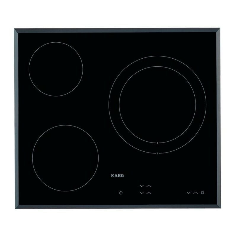 AEG HK623021FB hobs Negro Integrado Cerámico 3 zona(s)