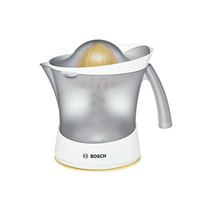 Bosch MCP3500 prensa de cítricos eléctricos 0.8 L 25 W Blanco, Amarillo