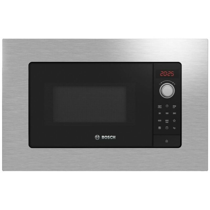 Bosch Serie 2 BEL623MS3 Microondas Integrado con grill 20 L 800 W Acero inoxidable