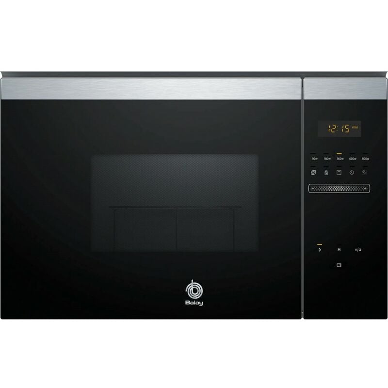 Balay 3CG4172X2 Microondas Integrado con grill 20 L 800 W Negro, Acero inoxidable