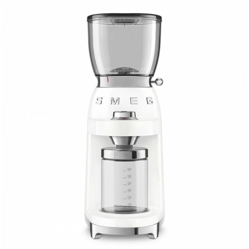 Smeg CGF01WHEU molinillo de café 150 W Blanco