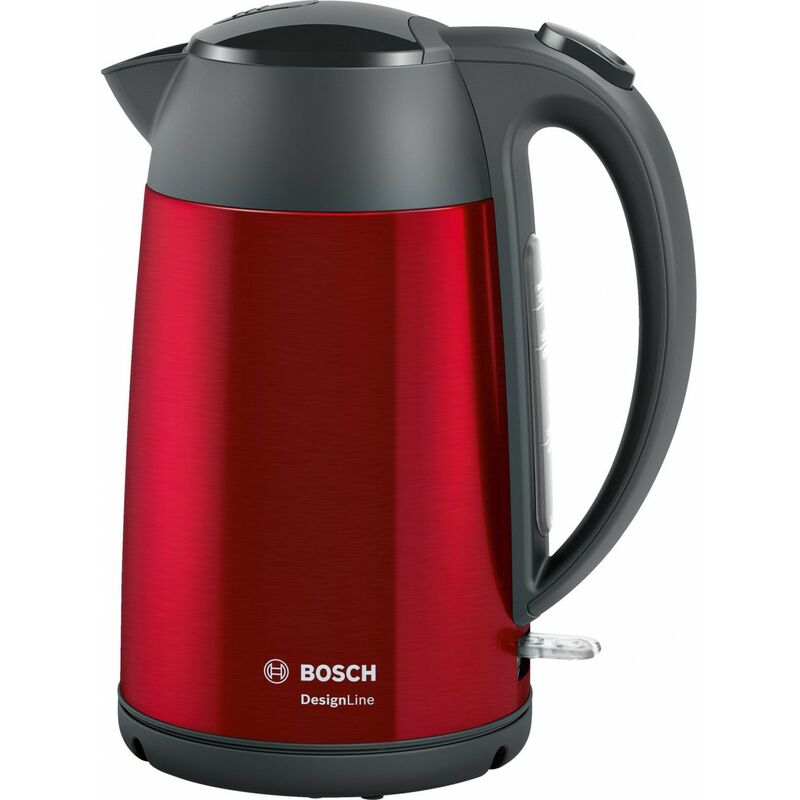 Bosch TWK3P424 tetera eléctrica 1.7 L 2400 W Gris, Rojo