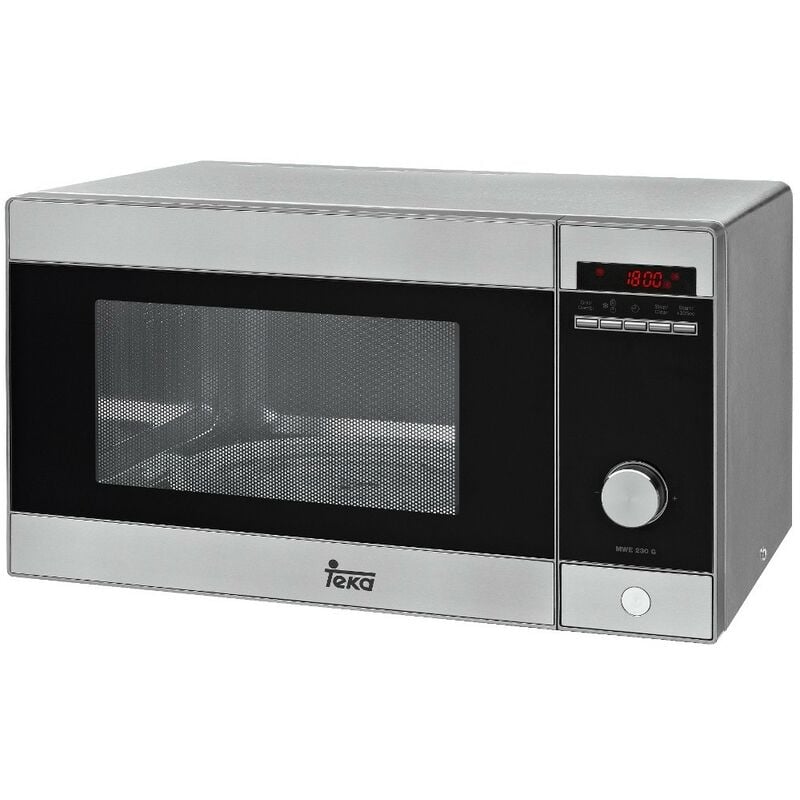 Teka MWE 230 G Encimera Microondas con grill 23 L 800 W Negro, Acero inoxidable