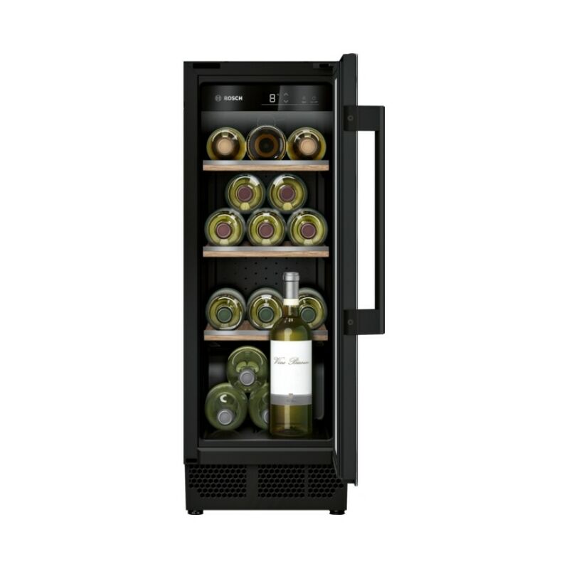 Bosch KUW20VHF0 enfriador de vino Nevera Encimera Negro 21 botella(s)