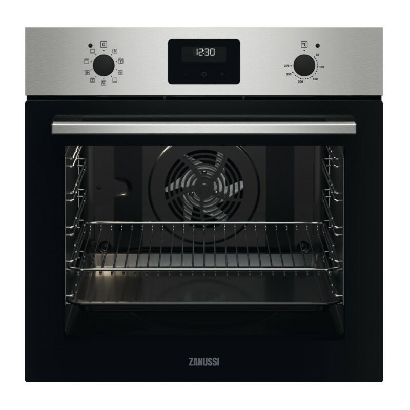 Zanussi ZOHEX3X1 72 L 2780 W A+ Negro, Acero inoxidable