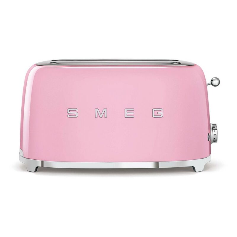 Smeg TSF02PKEU tostadora 4 rebanada(s) 1500 W Rosa