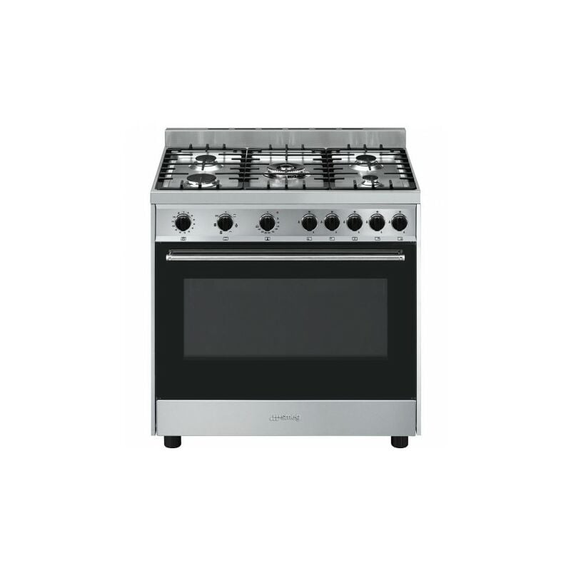 Smeg B901GMXI9 Cocina independiente Encimera de gas Acero inoxidable A