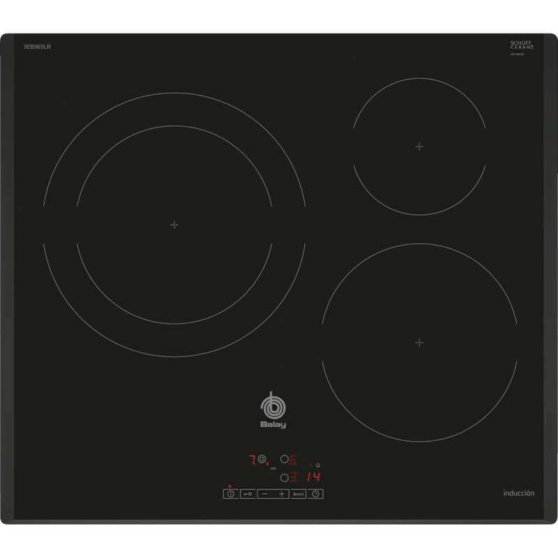 Balay 3EB965LR hobs Negro Integrado Con placa de inducción 3 zona(s)