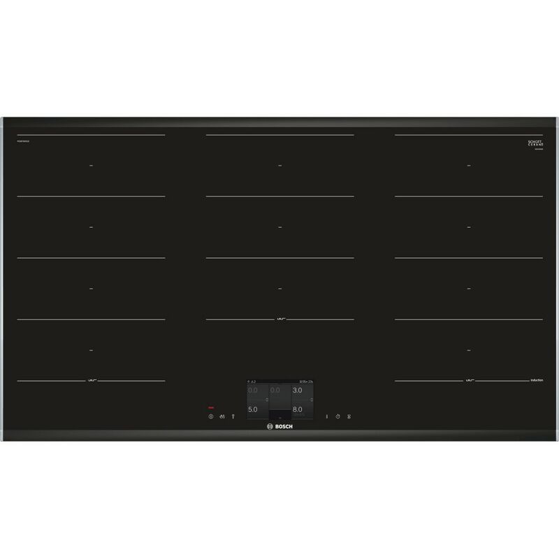 Bosch Serie 8 PXX975KW1E hobs Negro Integrado Con placa de inducción 5 zona(s)