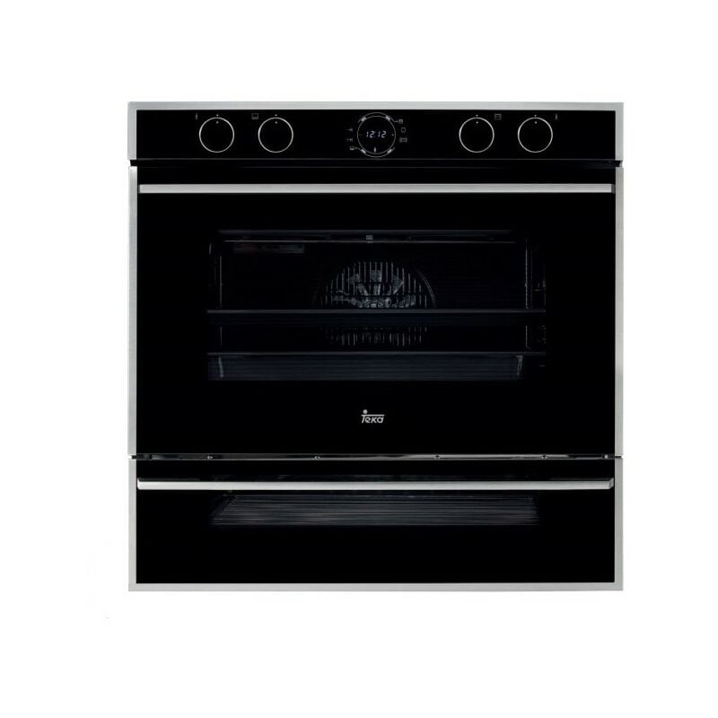 Horno Teka HLD 45.15 56 L 3643 W A Negro, Acero inoxidable