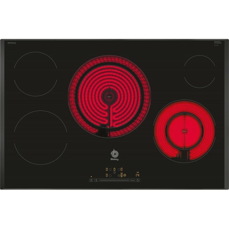 Balay 3EB785LQ hobs Negro Integrado Cerámico 5 zona(s)