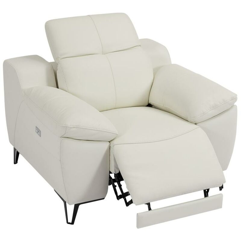 Poltrona estetica elettrica Sillon Basic pedi, 3 motori, bianco