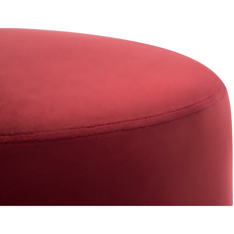 Pouf velluto Capitonnè Burgundy – Melacompro